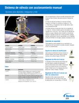 Válvula dosificadora manual hoja de datos - 6