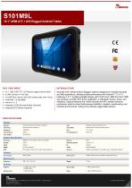 10.1" ARM A73 + A53 Rugged Android Tablet S101M9L