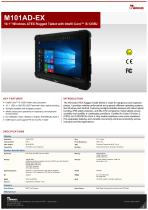 10.1” Windows ATEX Rugged Tablet with Intel® Core™ i5-1235U M101AD-EX
