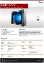 10.4" Intel® Celeron® N6211 Open Frame Panel PC R10IE3S-OFP1