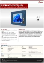 10.4" Intel® Processor N100 G-WIN Vehicle Mount Panel PC R10IAN3S-VMT2(HB)