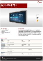 12.3" Multi-Touch Panel Mount Display W12L100-PPB1