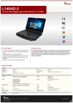 13.3-inch Ultra Rugged Laptop with Intel® Core™ i5-1235U L140AD-3