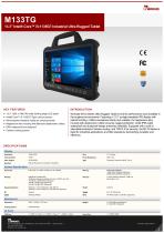 13.3” Intel® Core™ i5-­1135G7 Industrial Ultra Rugged Tablet M133TG