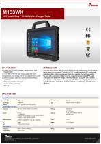 13.3" Intel® Core™ i5-8265U Ruggedized Tablet M133WK