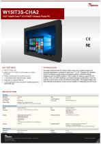 15.6" Intel® Core™ i5-1135G7 Chassis Panel PC W15IT3S-CHA2