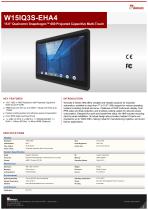 15.6" Qualcomm Snapdragon™ 660 Projected Capacitive Multi-Touch W15IQ3S-EHA4