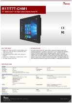 17” Intel® Core™ i5 (Tiger Lake) Chassis Panel PC R17IT7T-CHM1