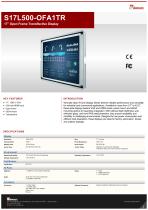 17” Open Frame Transflective Display S17L500-OFA1TR