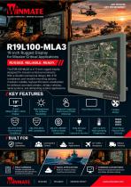 19" G-WIN Defence Display R19L100-MLA3