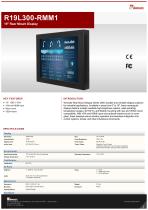 19" Rear Mount Display R19L300-RMM1