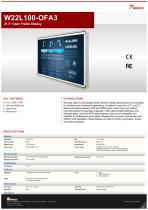 21.5” Open Frame Display W22L100-OFA3
