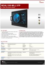 24" 4K2K UHD Defence Display W24L100-MLL1FP