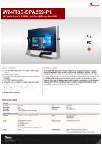 24" Intel® Core™ i5 IP69K Stainless P Series Panel PC W24IT3S-SPA269-P1