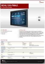 24" Panel Mount Display W24L100-PMA2