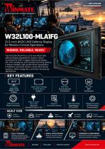 31.5" 4K2K UHD Defence Display W32L100-MLA1FG