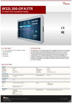 32” Open Frame Transflective Display W32L300-OFA3TR
