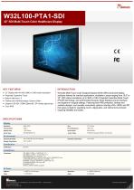 32" SDI Multi-Touch Color Healthcare Display W32L100-PTA1-SDI