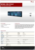 37" Bar Type Chassis Display W38L100-CHA1