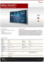 55" IP65 Stainless Chassis Display W55L100-65T1