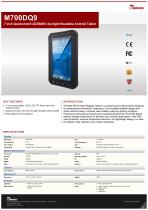 7 inch Qualcomm® QCS6490, Sunlight Readable Android Tablet M700DQ9