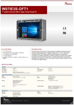 7" Intel® Celeron® N6211 Open Frame Panel PC W07IE3S-OFT1