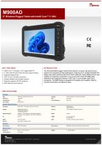 8" Windows Rugged Tablet with Intel® Core™ 5 120U M900AD