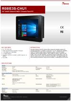 8.4" Intel® Celeron® N6211 Chassis Panel PC R08IE3S-CHU1