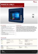 8.4" Intel® Celeron® N6211 G-WIN Vehicle Mount Panel PC R08IE3S-VMU1