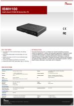 Intel® Atom® E3845 M Series Box PC IBMH100