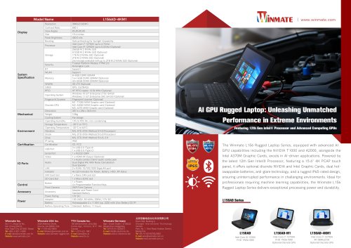 rugged laptop L156AD