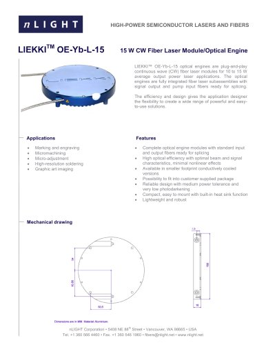 LIEKKI™ OE-YB-L-15