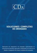 SOLUCIONES COMPLETAS  DE ENVASADO