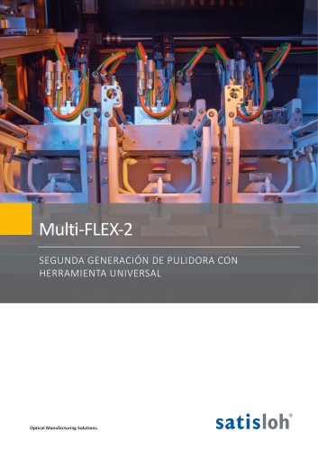 Oftálmica - Multi-FLEX-2 Pulidora de lentes automática