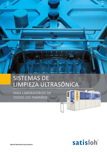 Oftálmica - Sistema de Limpieza ultrasónica de lentes