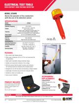 NON-CONTACT HIGH VOLTAGE DETECTOR MODEL 275HVD