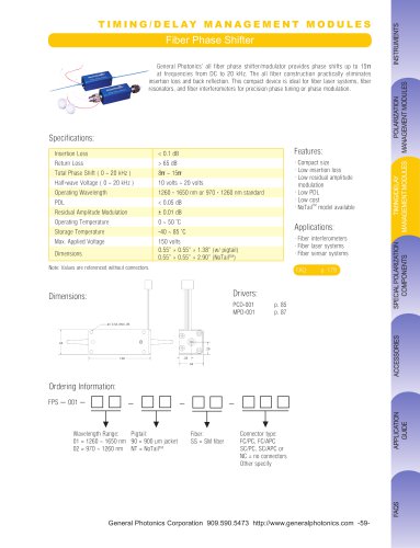 Fiber Phase Shifter