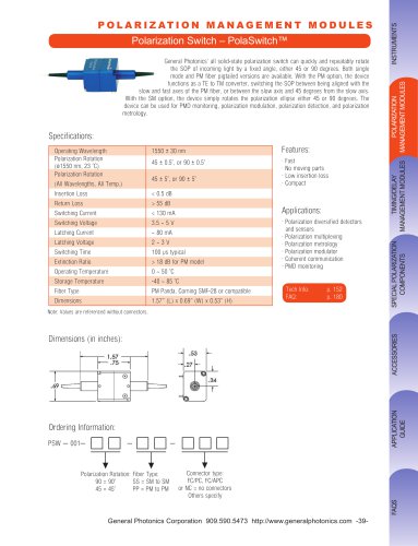 Polarization Switch