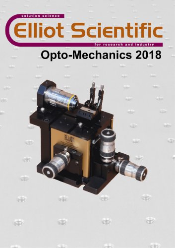 Opto-Mechanics Catalogue 2018