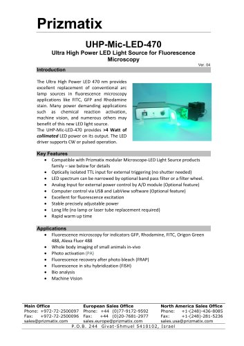 UHP-Mic-LED-470