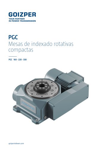 PGC Mesas de Indexado Rotativas Compactas