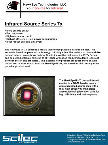 IR Source Series 70