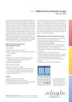 Ficha técnica sistema distribuidor de agua SWV