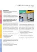 Ficha técnica sistema distribuidor de agua SWV - 2