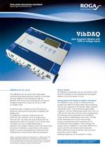 VibDAQ Data Acquision Module with ICP® or voltage inputs