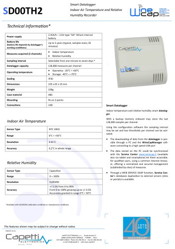 SD00TH2 Smart Datalogger