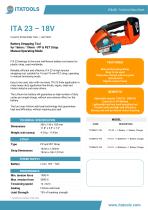 NEW ITA23 BATTERY TOOLS 18V 5Ah