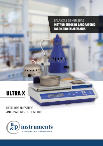 A & P Instruments ANALIZADORES DE HUMEDAD