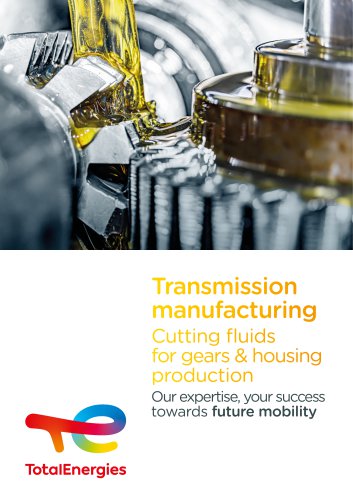 Transmission Manufactoring brochure