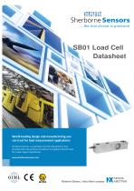 Sherborne Sensors SB01 Load Cell Datasheet